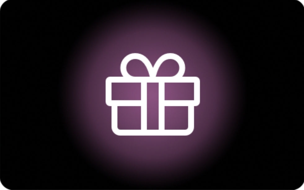 Gift card in various amounts