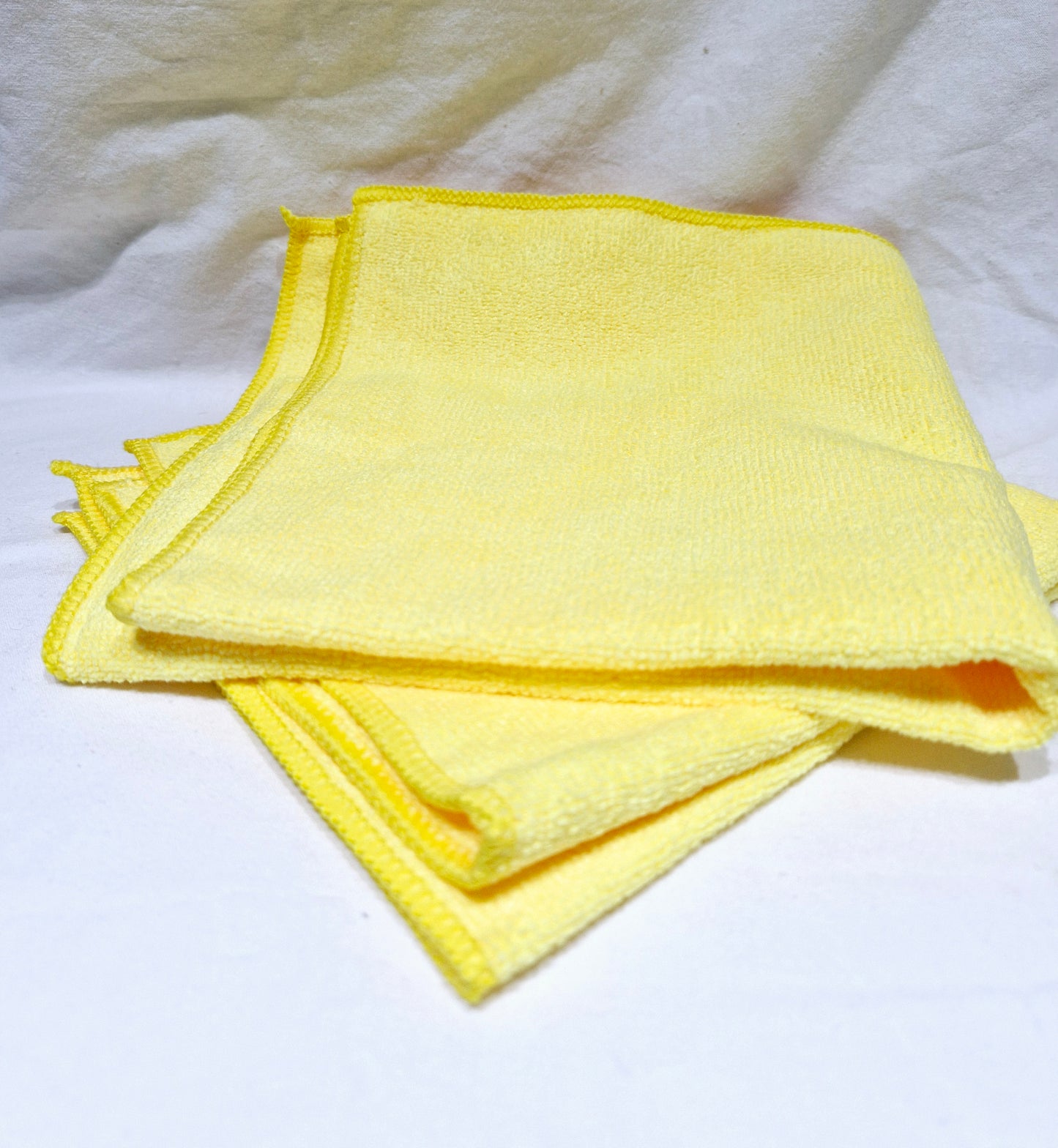 Yellow microfibre cloths xl