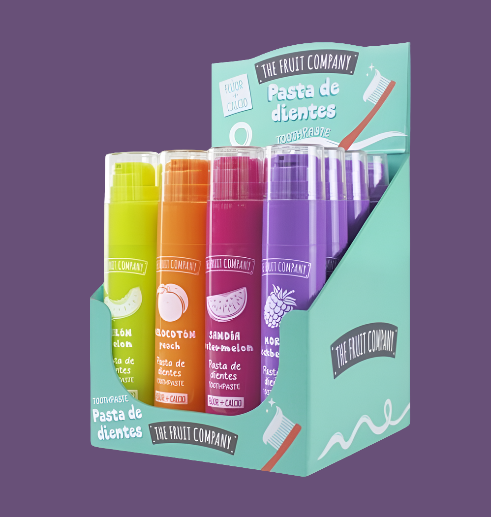 The fruit company flavoured toothpaste. – Hoddesdon Spanish Cleaning