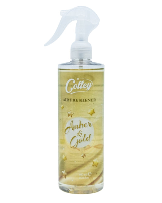 Amber and gold 400ml fabric spray
